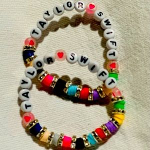 Taylor Swift, Jonas Brothers, bands, tv shows, movies themed bracelets